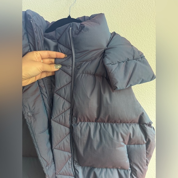 (1HR SALE!❤️) Lululemon Wunder Puff Cropped Vest *heathered wild indigo - Picture 12 of 15